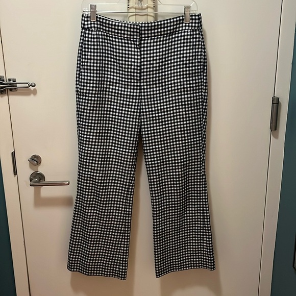 J Crew Stretch Linen Hayden Kickout Pant - Picture 2 of 7